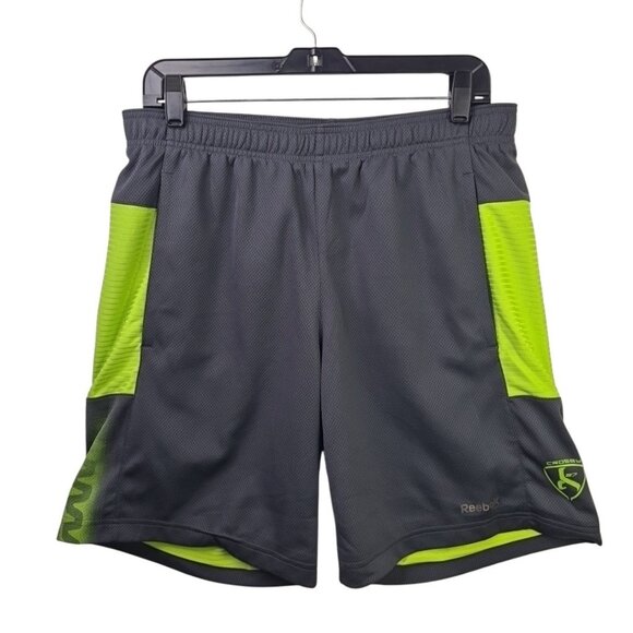 Reebok Other - Reebok Play Dry Crosby 87 Sportswear Sport Cut Gray Shorts Men Size M